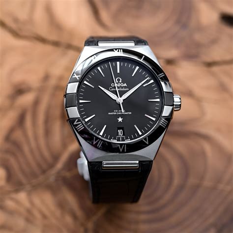 omega co axial chronometer watch.